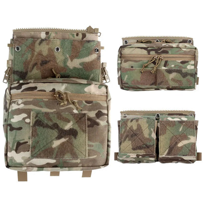 LV119 Tactical Vest Back Panel Spiritus Systems Hunting Combat Airsoft Plate Carrier Storage Pouch Assault Vest Expansion Gear