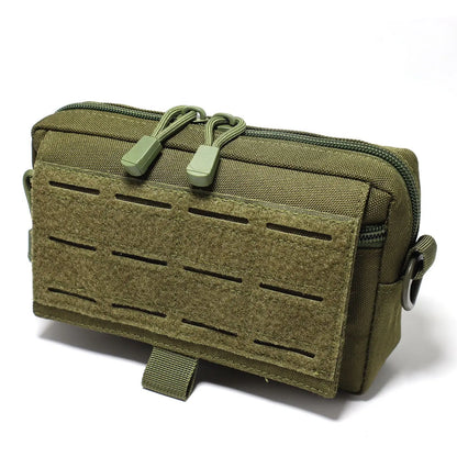 Tactical EDC Bag Outdoor Sports Waist Bag MOLLE Accessory Function Hanging Bag Laser Medical Bag First Aid Bag
