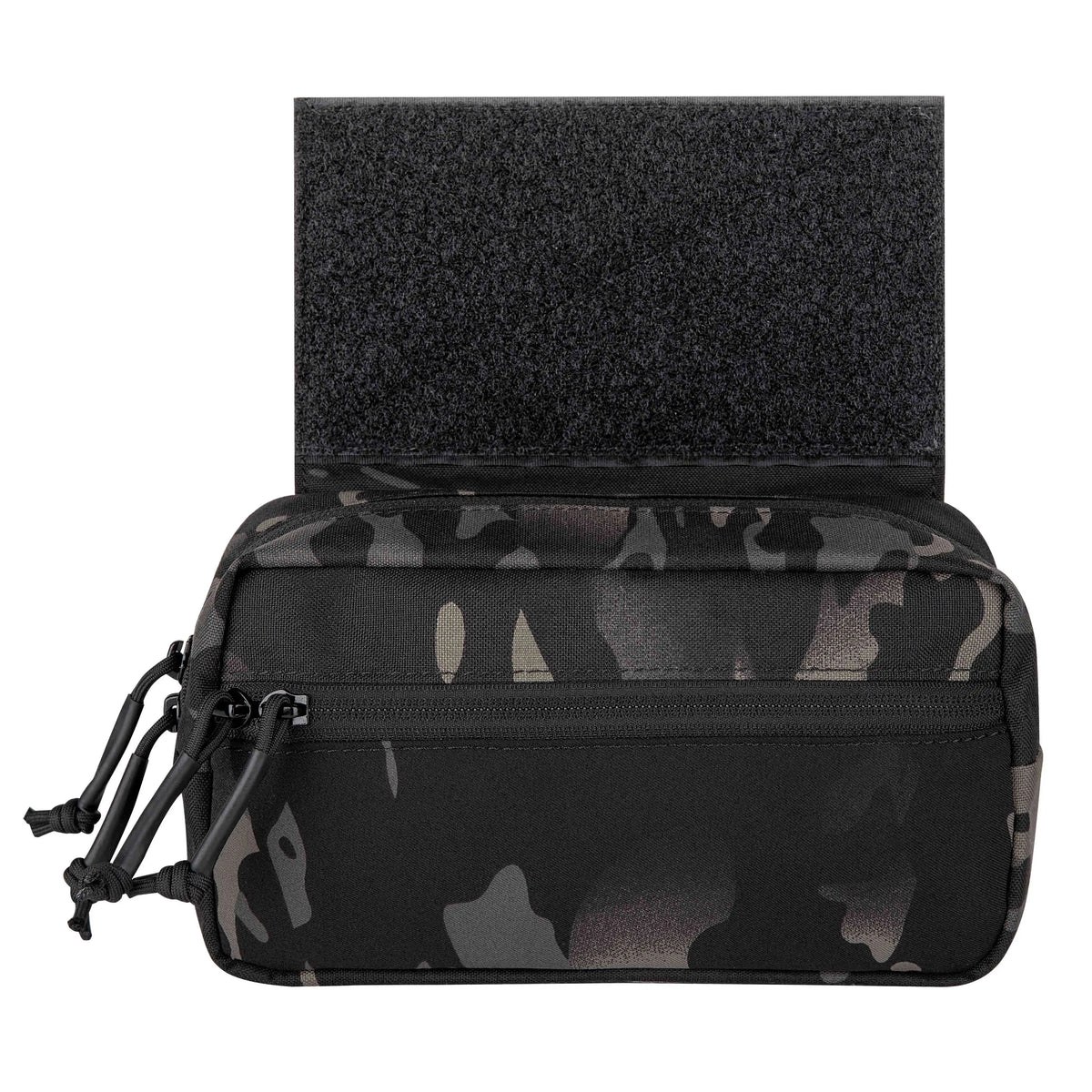 KRYDEX Tactical Drop Pouch Sub Abdominal Carry Kit Tool Bag Fanny Pack with Hook and Loop Panel for Vest Chest Rig