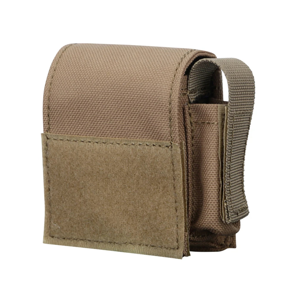 Nylon for Molle Pouch Waist Bag Multifunctional Mini for Molle Cellphone Pouch Belt Small Pouch with Buttons for Outdoor Camping