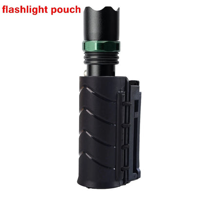 Tactical Baton Pouch Pepper Spray Pouch Holder Molle Clip Open Top Duty Mace Spray Holster Flashlight Case Hunting Accessories