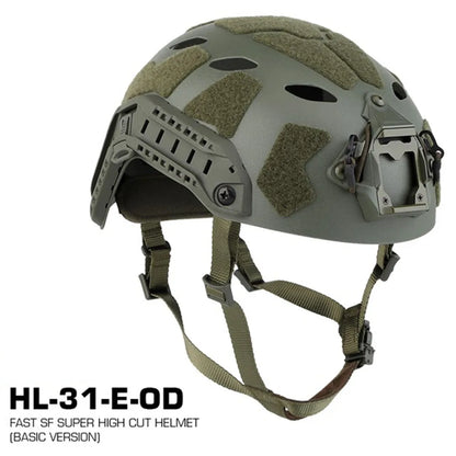 Tactical Helmet Simplified Version Ops-Core Fast SF Super High Cut Helmet Outdoor Cycling Paintball Protection Helmet