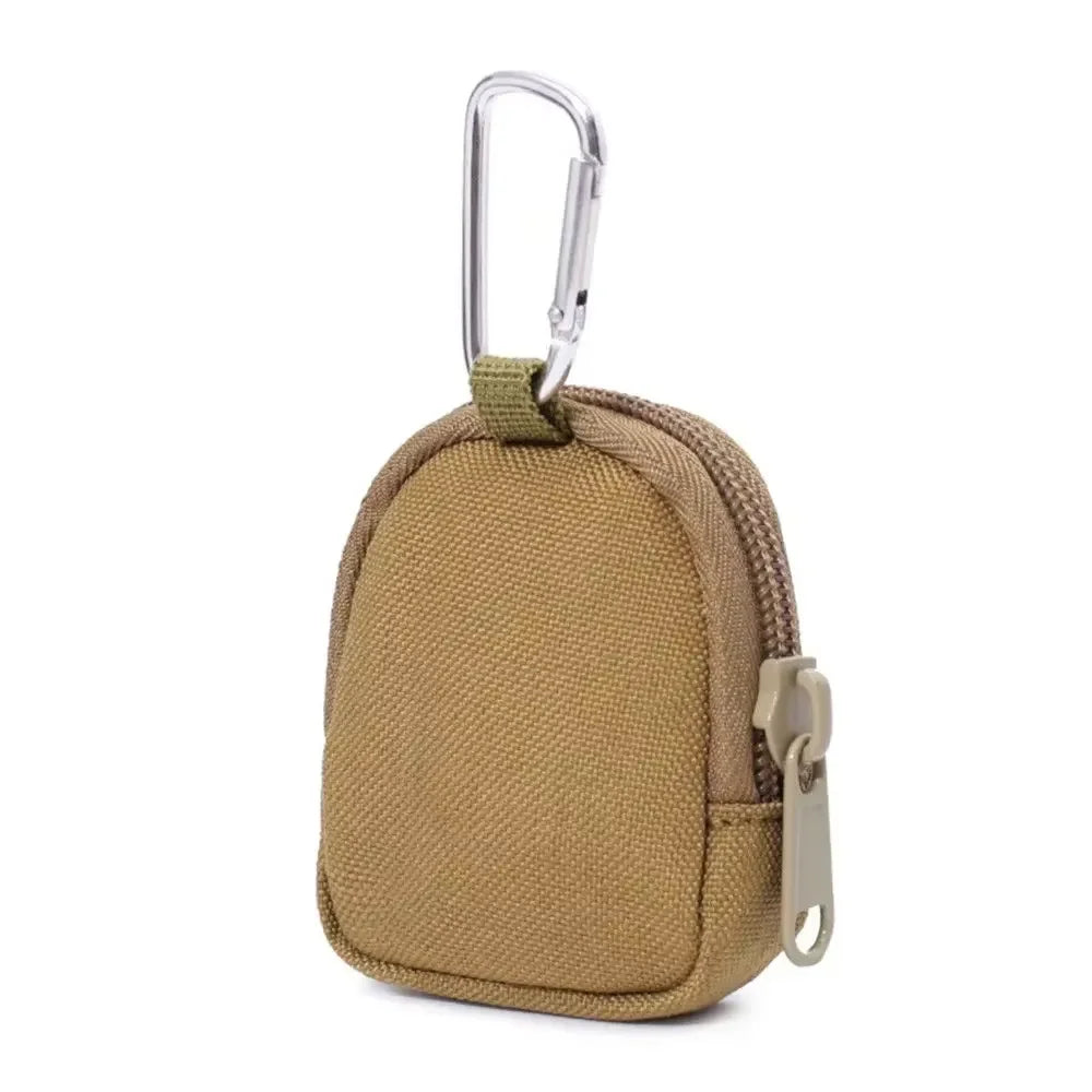 Tactical EDC Pouch Key Wallet Holder Men Coin Purses Pouch Bag Keychain Zipper Pocket Outdoor Key Bag