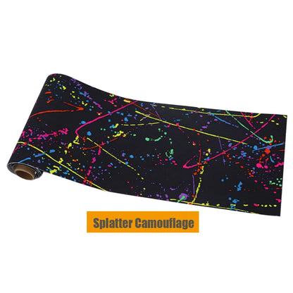 Tactical Self-Adhesive Tape Multifunctional Strong Camouflage Stickers For DIY Phone Case ，Flashlight，Optics，knives，Outdoor Tool