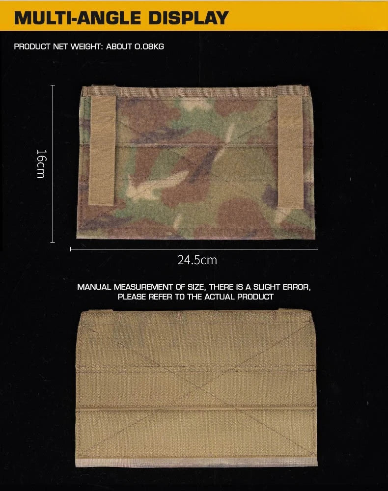 Tactical Front Panel Placard Conversion Adapter Quick Change Flaps Accessories Crye Vest AVS JPC AVS SPC Plate Carrier Airsoft