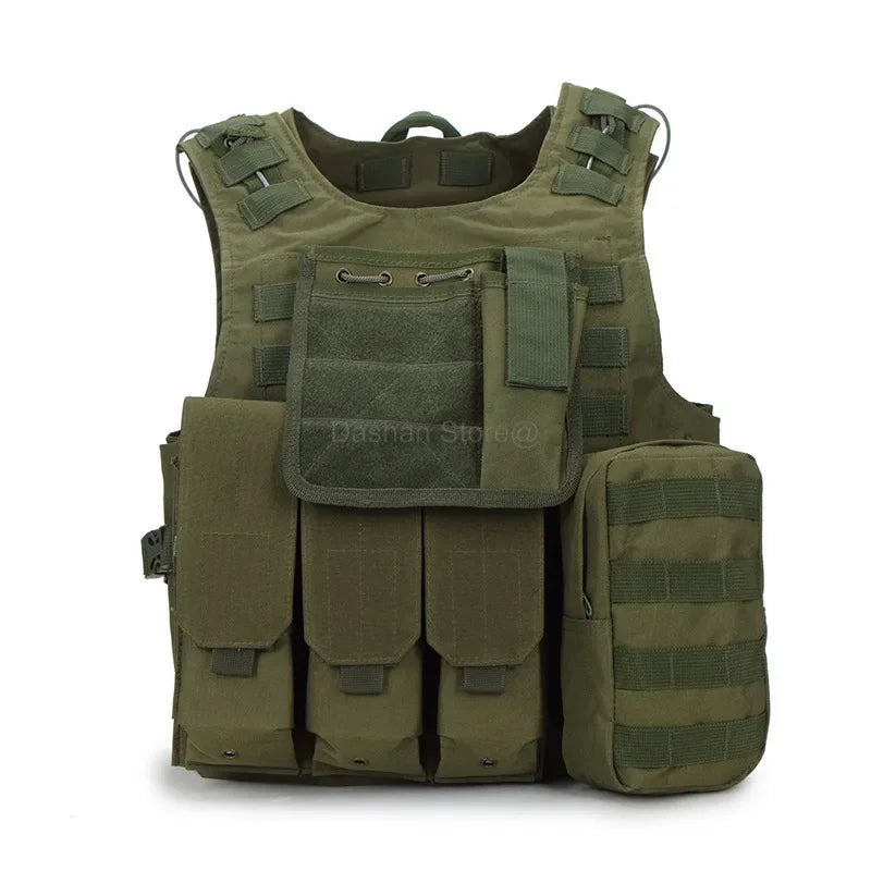 Outdoor Tactical Vest Gear Vest Plate Carrier Airsoft CS Wargame New Style Hunting Equipment Paintball Camouflage Armor