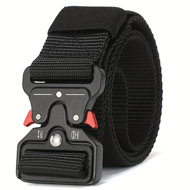 2026New Tactical Waist Belt - Durable Automatic Buckle, Perfect for Outdoor Adventures, Unisex Accessories for Men and Women