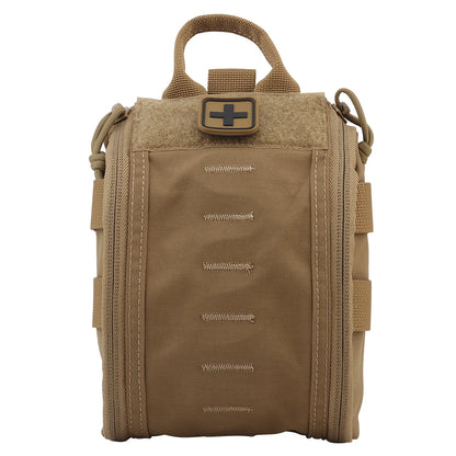 Tactical First Aid Kit Multifunctional Bag Waist Belt Pack MOLLE IFAK Pouch Hunting Vest Outdoor Camping Quick Response Pocket