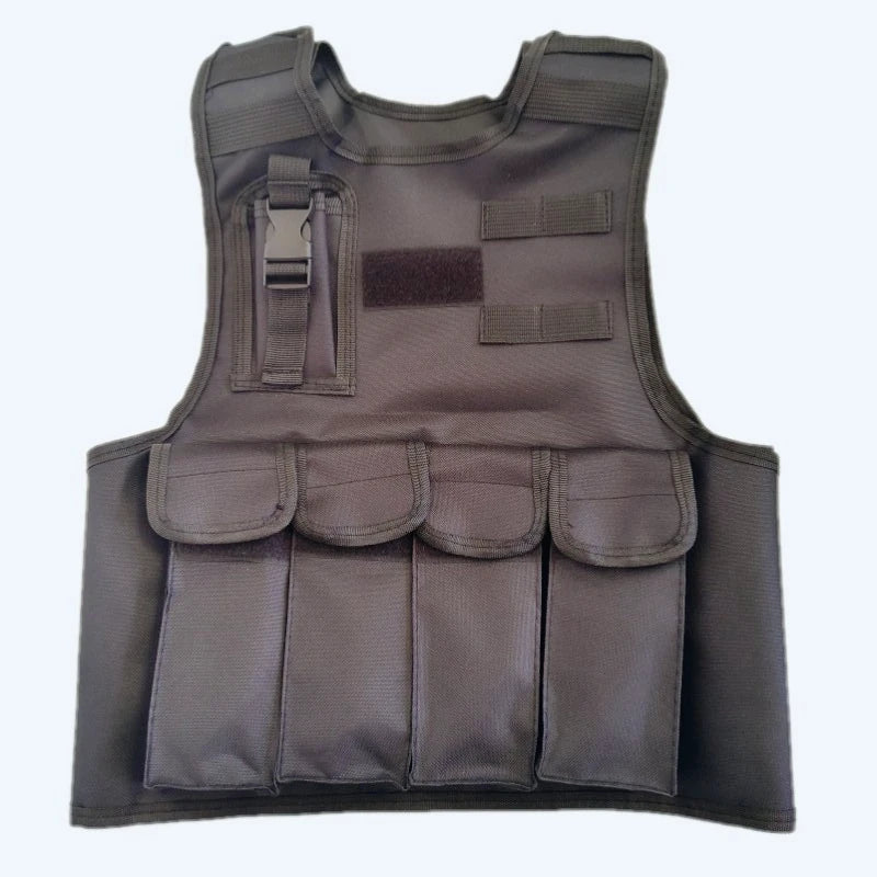 Tactical Child Vest Body Armor Hunting Carrier Kid Accessories Pouch Camouflage Camo Training Vest Sniper Uniform Sports Clothes