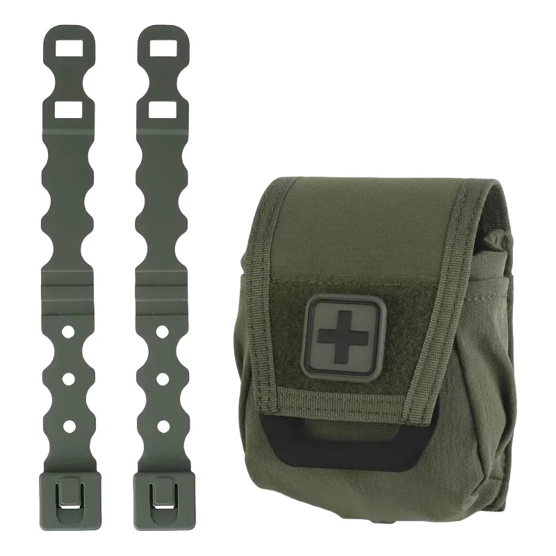 Compact First Aid Organizer | Small Emergency Essentials Pouch | Waterproof EDC Carry Bag for Outdoor