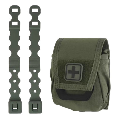 Compact First Aid Organizer | Small Emergency Essentials Pouch | Waterproof EDC Carry Bag for Outdoor