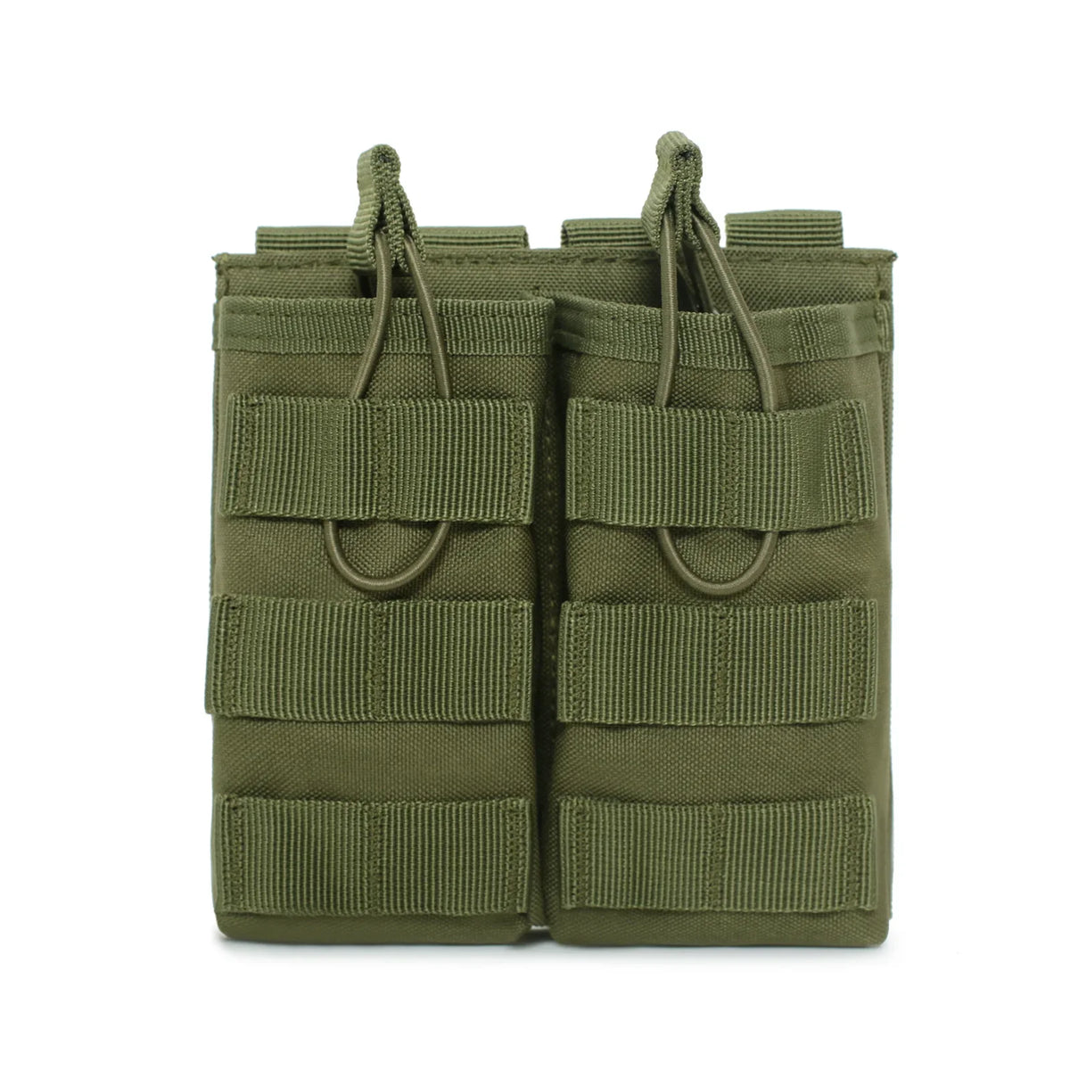 MOLLE M4 M16 Double Magazine Pouch Open Top Hunting Accessories EDC Waist Bag AR AK Rifle Mag Holder Vest Pouches