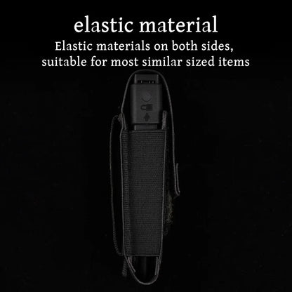 Multi-functional tool kit adhesive surface opening and closing molle mounting elastic material multiple adaptations