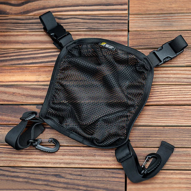 Tactical Backpack Helmet Net Cover Multi-Purpose Molle Storage Tactical Carrying Pouch for Sports Hunting Shooting Combat Helmet