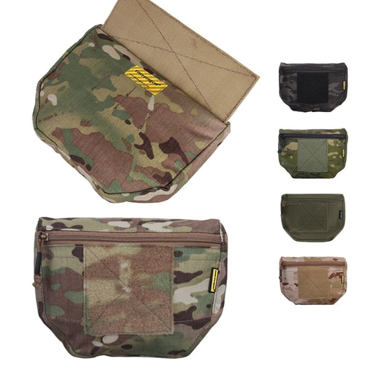 Emersongear Armor Carrier Drop Pouch Plate Carrier Pouch Camouflage MOLLE For MVS Waist Bag Emerson EM9283 Hunting Combat