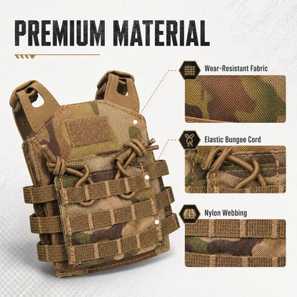 Mini Tactical JPC Vest Action Figure Accessory Multicam Plate Carrier Model Toy Desktop Car Decor Collectible Gear