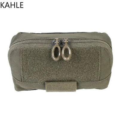 Tactical Admin Pouch Olive Green MOLLE AIRSOFT Functional Chest Lightweight EDC Utility Pouch Multi-Function Belt-Pouch