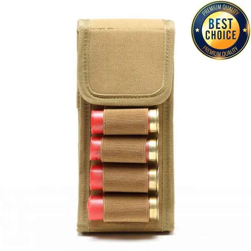 Tactical 16 Round Ammunition Holder 12G Shotgun Molle Bag Magazine Refresh Bullet Combat Bag Hunting Shooting Shell Shell Bag