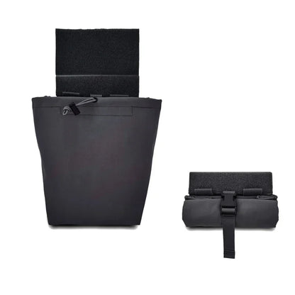 Tactical Dump Pouch Airsoft EDC Molle Foldable Pouch Gear Multicam Lower Hanging Recycling Plate Carrier Abdominal Bag