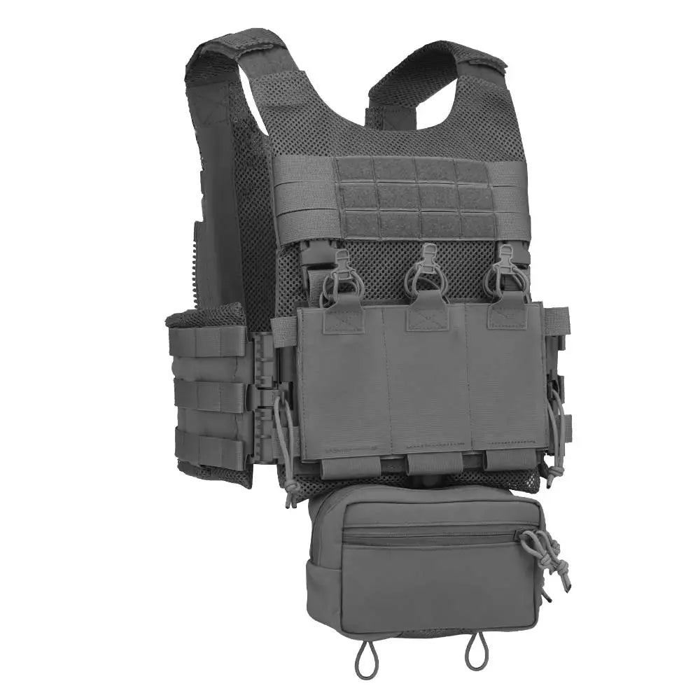 POSEIDON DEFENSE LV-119 Maritime Version Vest Plate Carrier Come With Triple Magazine Pouch Storage Drop Bag