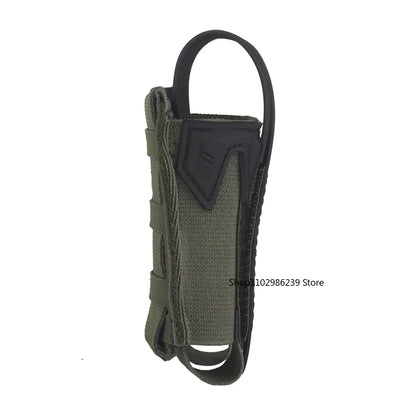 K Type 9MM Tactical Double Mag Pouch MOLLE Agilit Style Pincers Quick Release Pistol Magazine Pouch Multifunction Tool Bags