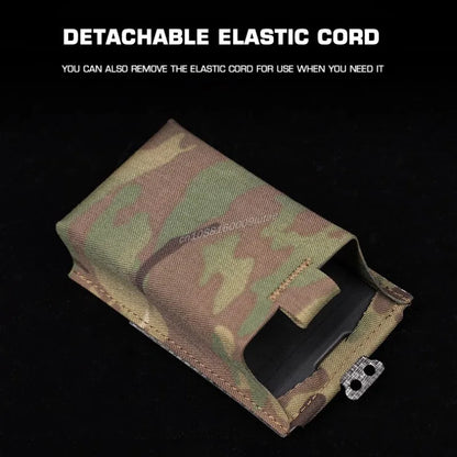 Tactical Magazine Pouch 9mm Double Ferro Style Mag Pouches Single 556 Pistol AR M4 Rifle Mag Bag MOLLE Battle Belt Accessories