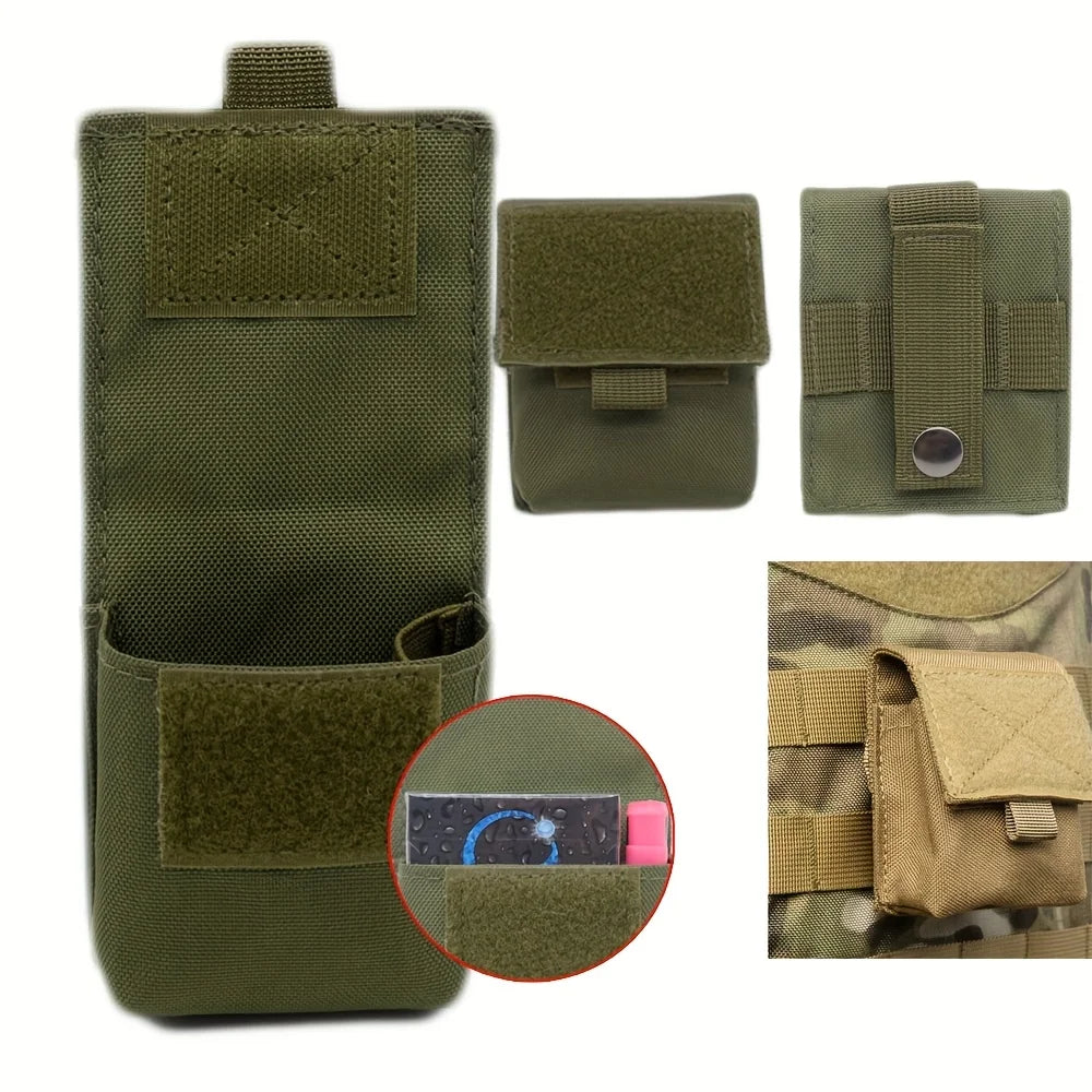 Small Molle Pouch Utility Mini Wallet EDC Tool Waist Pack Organizer Outdoor Hiking Camping Hunting Accessories Ammo Mag Bag