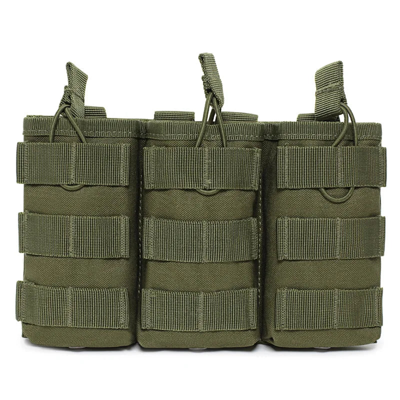 1000D Nylon Tactical Magazine Pouch for Airsoft AK 5.56mm M4 AR Hunting Accessories Single/Double/Triple Magazine Bag