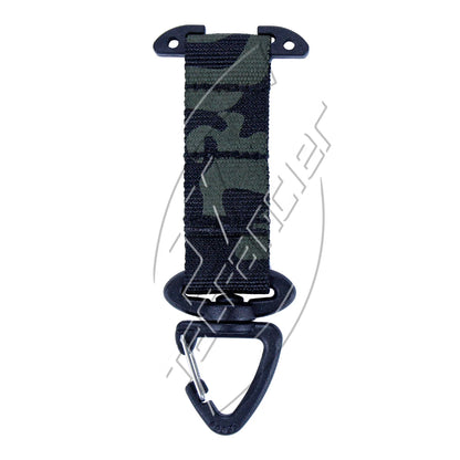 Tactical Molle Clip Swivel Triangle Plastic Snap Hook Tee Mount Hanging Carabiner Glove Holder Battle Belt Hunting Accessories