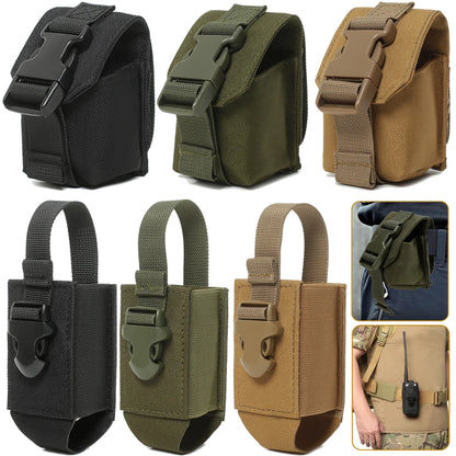 Tactical Molle Grenade Pouch Single Frag Grenade Flash Bag EDC Tool Bags Magazine Pouch for Hunting Shooting Airsoft Equipment
