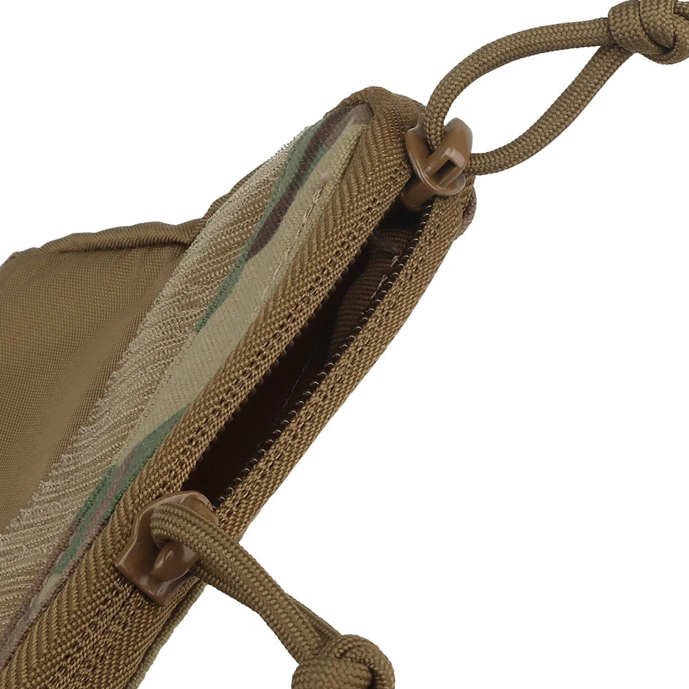 Tactifans DOPE Front Flap Kangroo Insert Half Pocket Nylon For FCPC V5 Plate Carrier Chest Rig Tactical Hunting Vest