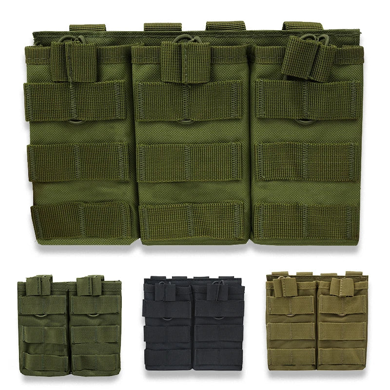 Outdoor Tactics Magazine Bag - Single/Dual/Triple Mole Air Gun Long Gun Magazine Hunting Accessory