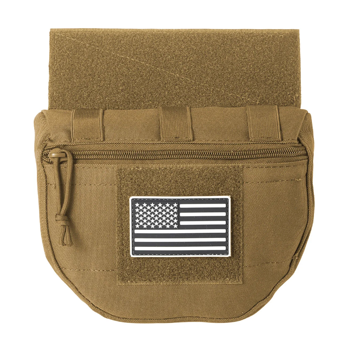 MOLLE Training Tool Bag Concealed Outdoor Tank Top Expansion Bag (Including US Flag)