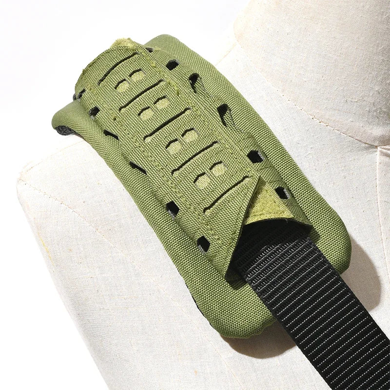 1/2PCS Outdoor Tactical Shoulder Pad Breathable Sling Cushioning Non-Slip Liner for Enhanced Comfort during Outdoor Activities