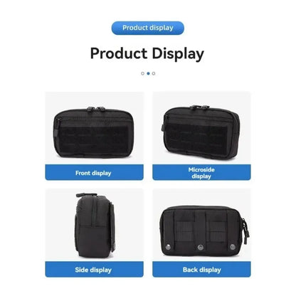 Tactical Molle EDC Pouch First Aid Kit Pouch Cell Phone Pouch Holder Waist Pack Emergency EMT Utility Tool Pouches Hunting Bags