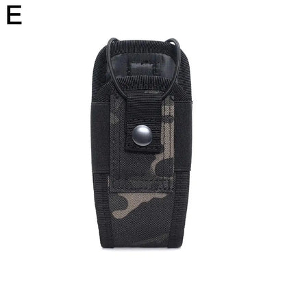 Tactical Radio Holder Molle Radio Pouch Case Heavy Duty Radios Holster Bag for Two Ways Walkie Talkies Baofeng Hunting Equipment