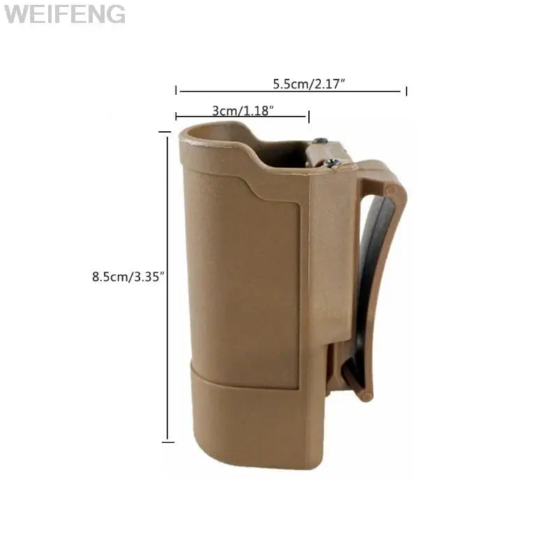 Tactical Flashlight Pouch Case Waist Belt Torch Holster Cover Survival Hunting shooting Accessories