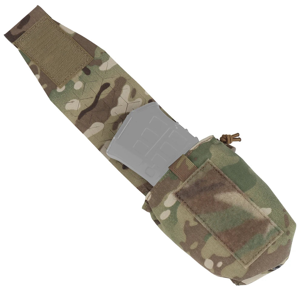 Multi-Purpose SPUD Pouch Soft Gun Adjust Elastic Rope 762 556 Magazine Stand Radio GP Bag Fit Tactical Belt,MOLLE Vest,Chest Rig