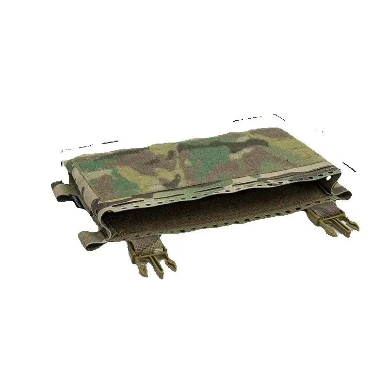 Tactical MK5 Chest Rig Front Panel SS Style Molle Vest Pouch for FCSK JPC LV119 6516 Airsoft AR15 Military Enthusiast