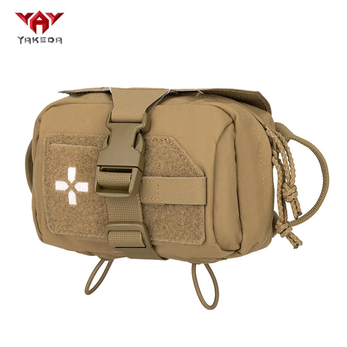 YAKEDA Hunting Quick Open Storage Bag Belt Tank Top Can Attach Outdoor Accessories Bag Outdoor Mountaineering Tool Kit