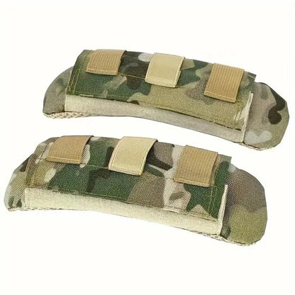 Vest Shoulder Strap Pad Comfort Cushion Nylon Mesh Protect Pads Tactical Molle For FCPC/JPC Hiking Backpack Accessories