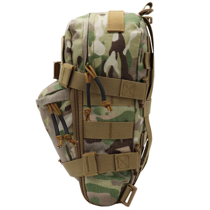 Fwoyonze Tactical Mini Hydration Bag Water Backpack Assault Pack Outdoor Bladder Carrier Molle Pouch For Hunting Airsoft Vest