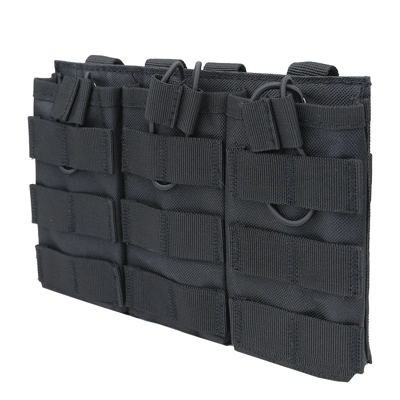 Single/Double/Three Mole Magazine Bag Air Gun AK 7.62 5.56mm M4 AR 15 Long Gun Magazine Bag Tactical Hunting Accessories
