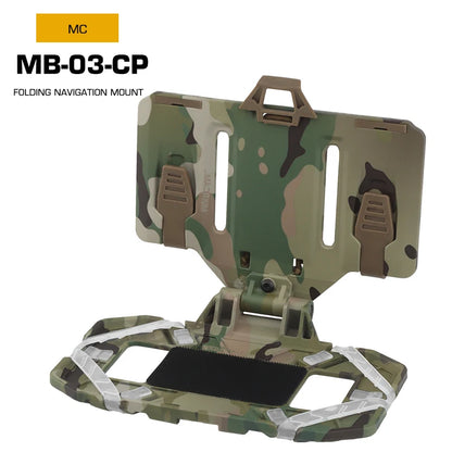 Tactical MOLLE Folded Navigation Board Mobile Phones Navigator Holder Map Chest Bag Admin Panel Hunting Vest Gear