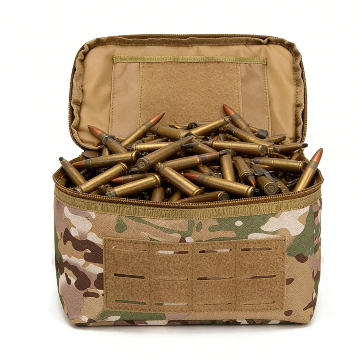 Portable Rifle Cartridge Bag Pistol Ammo Pouches Outdoor Ammunition Box Hunting Shooting Bullet Storage Case EDC Handbag