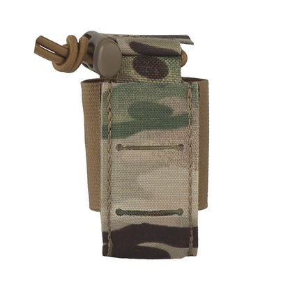 MOLLE Panel Multifunctional Camouflage Grenade Pouch for M67 Grenades, Flashbangs, Smoke Grenades, and Throwable Devices Storage