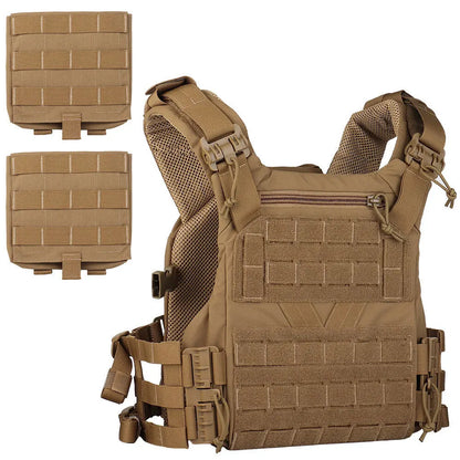 Tactical Vest Plate Carrier 3.0 Mesh Comfortable Quick Release on/off Hunting Cummerbund Fast Adjust Multi-size Airsoft Gear