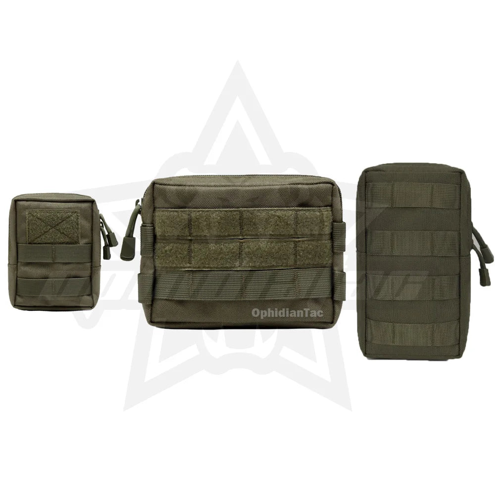 OPHIDIAN  EDC Accessory Kit Multi-Combination Toolkit MOLLE Organizer Multi-Functional Belt Pouch