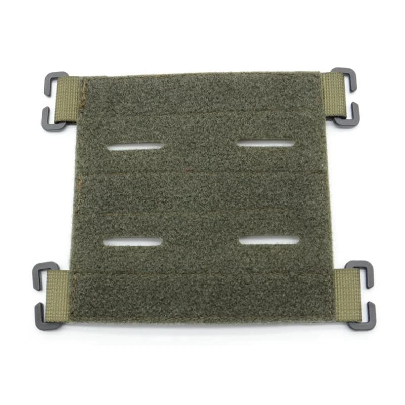 Molle Vest accesories Tactical Patches Adapter Backpack MOLLE Hook&Loop Panel Converter Ribbon Strip For Attching ID Patches
