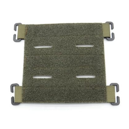 Molle Vest accesories Tactical Patches Adapter Backpack MOLLE Hook&Loop Panel Converter Ribbon Strip For Attching ID Patches
